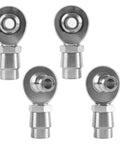 2 Pair 1.25 Heim Joints Rod End Kit with Right & Left Hand Threads, showing chromoly joints, adapters, and spacers for steering suspension