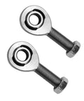 1/2-20 Heim Joint Rod End Kit featuring heavy duty chromoly rod ends with right and left hand threads and 0.065 jam nuts