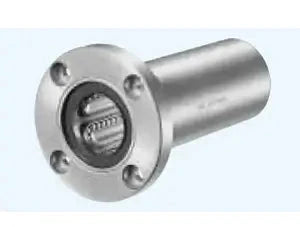 ✝️ NB SMSF10GW 10mm Slide Bush Miniature Linear Motion Bushings Bearing, shown in a metal cylindrical design with mounting holes.