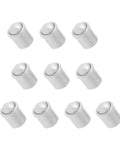 10pcs Stainless Steel Ball Plunger Set, Spring Loaded Detent Ball Inserts, M6 Tool Kit Accessories for Indexing and Positioning