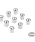 10pcs Stainless Steel Ball Plunger Set, Spring Loaded Detent Ball Inserts M6 Tool Kit Accessories for Indexing, Positioning, Locking