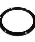12 Inch Heavy Duty Lazy Susan Hardware, Metal Rotating Turntable Bearing Ring, black base swivel mechanism for cabinets and tables.