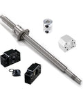 1200mm SFU1605 Ball Screw Kit with Ball Nut Housing, BK12 BF12 End Supports and Coupler, 16mm Diameter, 5mm Lead, C7 Precision