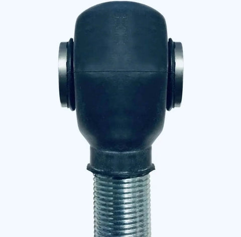 Front view of 1.25 inch Heim joint rod end dust boot, protective rubber seal for 1 1/4 inch heim joints and spherical bearings.