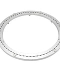16 Inch Aluminum Lazy Susan Turntable Bearing, Heavy Duty Swivel Round Rotating Plate with Quiet 360 Rotation, Silver Finish