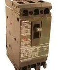 Heavy Duty Rugged Workhorse 3 Pole 45 Amp 480 Volt Molded Case Circuit Breaker For Industrial Panels Commercial Switchgear And Reliable Power Protection Wherever You Gotta Run Cable side view showing three pole design and breaker specifications.