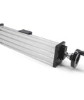 250mm Effective Travel Dual Optical Axis Manual Sliding Table with SFU1605 Ball Screw, Linear Rail Guide and Handwheel
