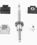 300mm SFU1605 Ball Screw Kit with Metal Ball Nut, Ball Nut Housing, BK BF End Supports, and Coupler, CNC Parts
