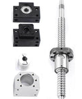 300mm SFU1605 Ball Screw Kit with Metal Ball Nut, Ball Nut Housing, BK BF End Supports, Coupler, 16mm Diameter, 5mm Lead