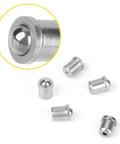 Set of 20 pcs 304 stainless steel ball plungers precision positioning screws with smooth spring ball action, showing compact bead style.