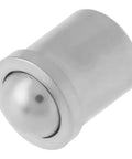 10 pcs 304 stainless steel push fit ball spring plungers with 5mm x 6mm body for precision positioning, side view