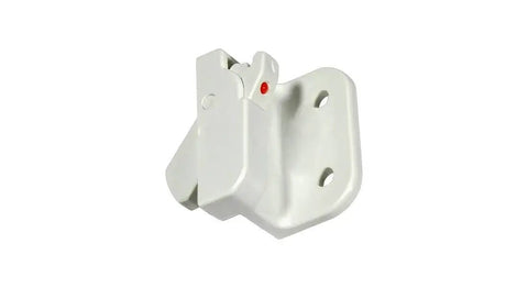 Euro White Dual Action Window Opening Control Device Pair For Single, Double Hung Or Sliding Windows WOCD Plastic Lock