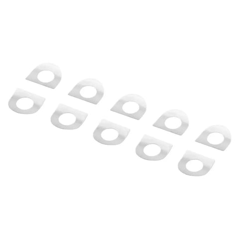 10 Piece Foot Pegs Mount Kit For Touring Sportster XL Softail And FL Motorcycles Replacement Set With Pins Floorboards Footrest Pads And Spring Washers For Easy Ride Ready Install white spring washers