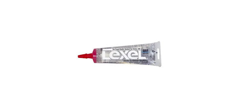 Lexel Clear Sealant 5-Ounce Co-Polymer Rubber Adhesive Caulk That Paints No Mess Scrubbable And Durable Sticks To Wet Surfaces Ultra Clear