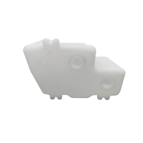 Heavy Duty Polyethylene Hydraulic Oil Tank Replacement For Genie Scissor Lift GS1930 GS1932 side view of tank, solid white material.