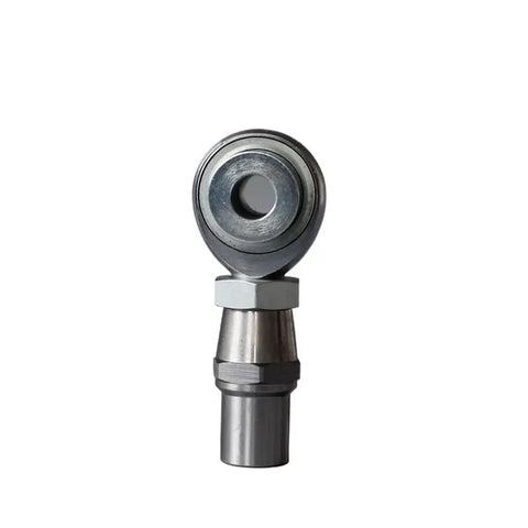 M16 Metric Left Thread Rod End Bearing Kit With Bulletproof Jam Nut And Slick Misalignment Spacer for steering components, metal construction.