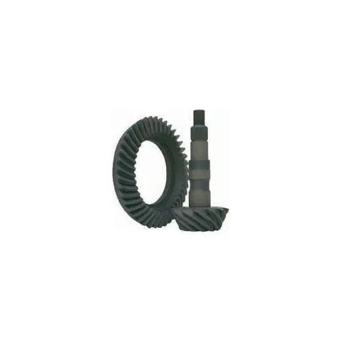 Heavy Duty High Performance Ring and Pinion Differential Kit for GM 10 Bolt Rear End Swap 4.11 Ratio Upgrade showing gears and pinion.