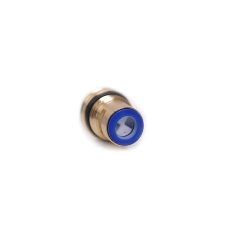 Close-up of Pair Of Replacement Valve Cartridges For Perrin And Rowe Taps Plug And Play Compatible With 9.13145 And 9.13146 showing blue cap