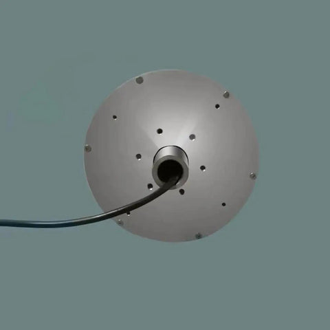 Front view of 300W Coreless Axial Flux Permanent Magnet Wind Turbine Generator With Ultra Low Starting Torque And Low RPM Start