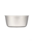 Side view of Titanium Trek Camping Bowl Ultralight And Durable For Hiking And Backpacking Stackable Outdoor Kitchen Essential