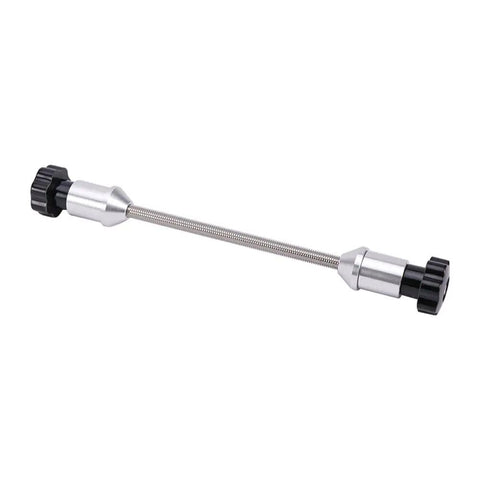Pro Grade Bike Wheel Truing Stand With Thru Axle Adapters Aluminum Hub Repair Tool For 12mm 15mm And 20mm Front Through Axles