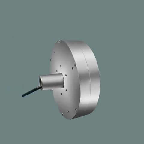 Side view of 300W Coreless Axial Flux Permanent Magnet Wind Turbine Generator With Ultra Low Starting Torque And Low RPM Start