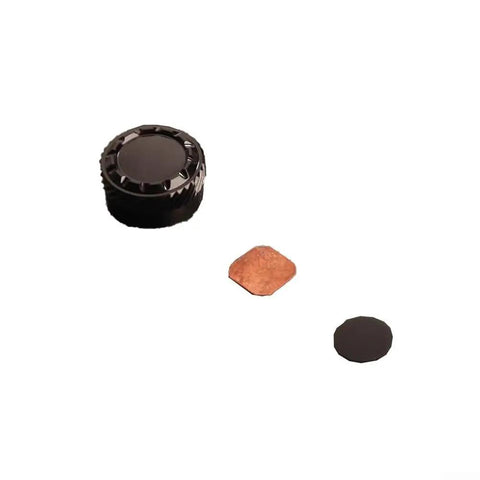 Lightweight Aluminum Alloy Mechanical Brake Knob Replacement For Tatula Baitcasting Reels 300 And 400 Silver Finish Includes Copper And Silicone