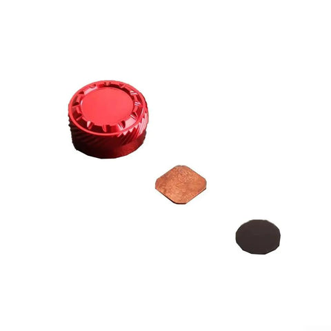 Lightweight Aluminum Alloy Mechanical Brake Knob Replacement For Tatula Baitcasting Reels 300 And 400 Silver Finish Includes Copper And Silicone Gaskets Cuts Weight By About 43 Percent And Improves Smooth Drag Control