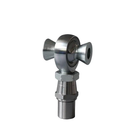 M16 Metric Left Thread Rod End Bearing Kit With Bulletproof Jam Nut And Slick Misalignment Spacer for steering. Metal construction.