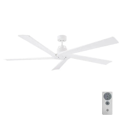 Top Shelf 70 Inch Ceiling Fan Featuring Five Wide Sweeping Blades In Sleek Aged Pewter Finish Delivers Serious Cooling Power For Massive Rooms With Hella Whisper Quiet Motor And Totally No Sweat Assembly. White finish with control remote.