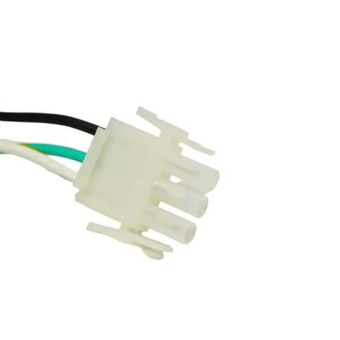 Heavy Duty Draft Inducer Motor Replacement For Gas Furnace 115 Volt 1.16 Amp 3 Prong Plug detailed electrical connector close-up.