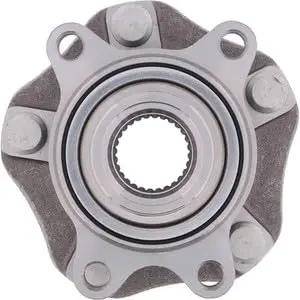 Real Deal Replacement Wheel Bearing Kit For Polaris Rzr Pro R 4 Sport 2022 shows front axle hub assembly top view with bolts.