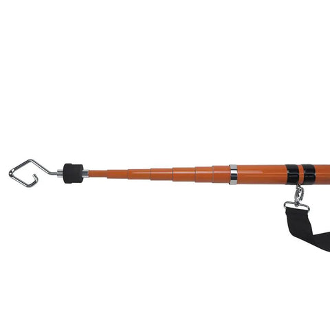 Telescopic Pole Wire Spanner Plus Extends To Eighteen Feet In Ten Seconds With Friction Twist Lock Pro Grade Lightweight