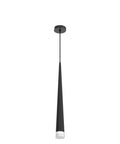 Black LED Pendant Lights 3 Pack Dope Modern Conical Dimmable Pendant Lighting With Acrylic Shade Minimalist Kitchen Island Bar Dining Room Bedroom Lamp At 5W 4000K single pendant light view