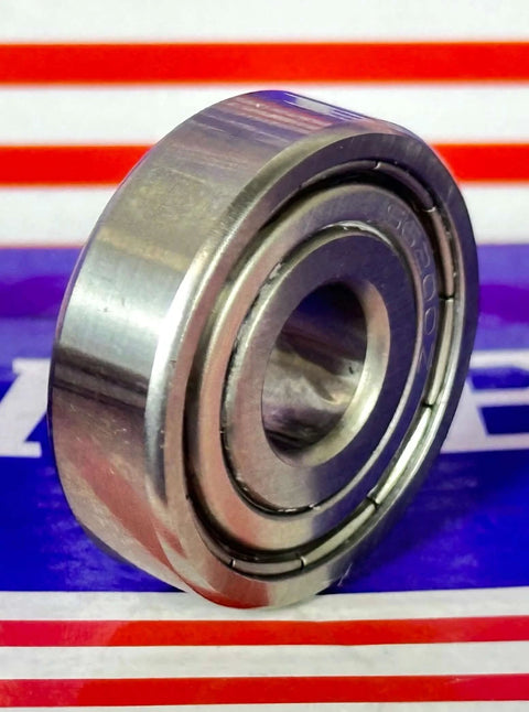 S6200ZZ ABEC-5 Si3N4 Ceramic Bearing 10mm x 30mm x 9mm stainless steel shielded close-up