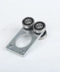 4 Wheel Trolley Assembly Rollers with Sealed Bearings for 1-5/8 Inch Strut Channel, Heavy Duty Q235 Steel Hoist Trolley