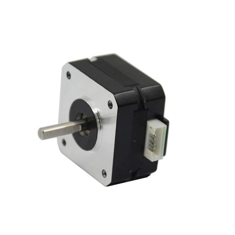 NEMA 17 stepper motor Titan extruder with 42x42x23mm body, 1.8-degree step angle, 200 steps per revolution, and 2.0Ncm torque.