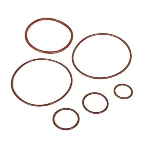 BGGJJ E-Tec Tilt Seal Kit 75 To 130 Hp With End Cap Wrench Fits Mercury Outboard Motors 2005 Through 2019 Replacement Parts For 2 Stroke Engines And High Performance Boat Engines Made In American Style, brown rubber O-rings