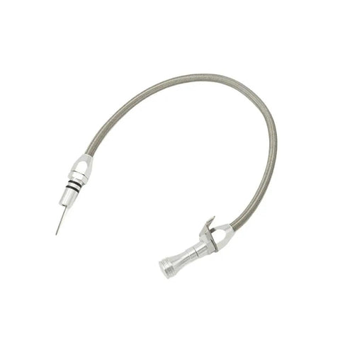 31 Inch Stainless Steel Flexible Transmission Oil Dipstick for Cars, Engine Oil Level Gauge, long reach hose design