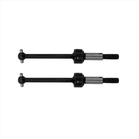 Two Pack 40MM Steel CVD Drive Shafts For One Tenth Scale RC Drifting Cars Beefed Up Heavy Duty Upgrade To Boost Torque And Transmission Efficiency