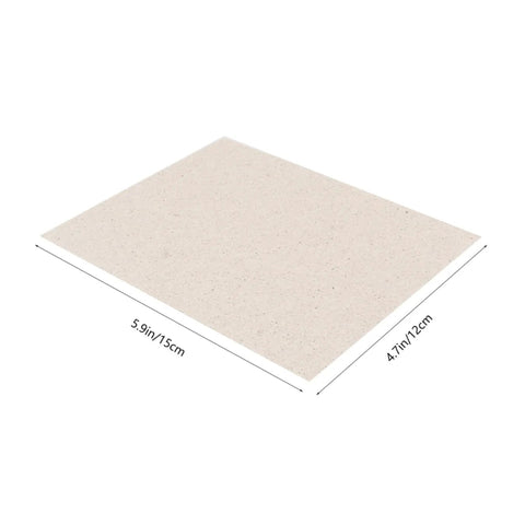 Single sheet from 20 Pieces Heat Resistant Mica Plate Sheets For Microwave Oven Waveguide Cover Insulation Replacement And Repair Kit