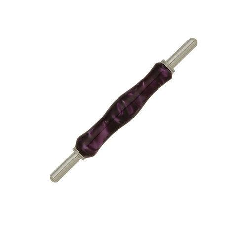 Purple handle seam ripper from Chrome Seam Ripper Woodturning Project Kit Starter Pack Four Pack With Hardware And Bushing Set