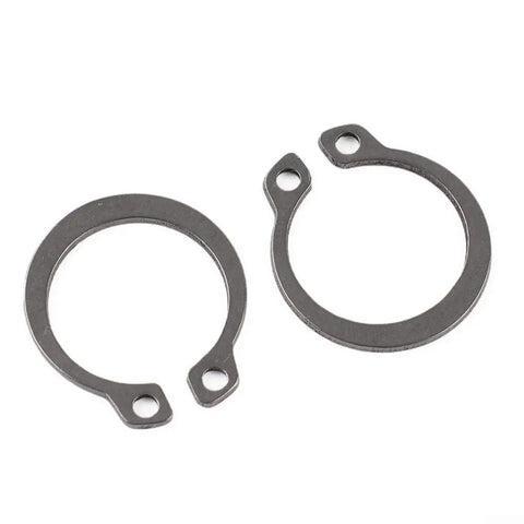 Go-To External Circlip Retaining Ring Set 100 Pieces, 304 Stainless Steel Snap Rings in 8mm to 18mm, rust resistant clips