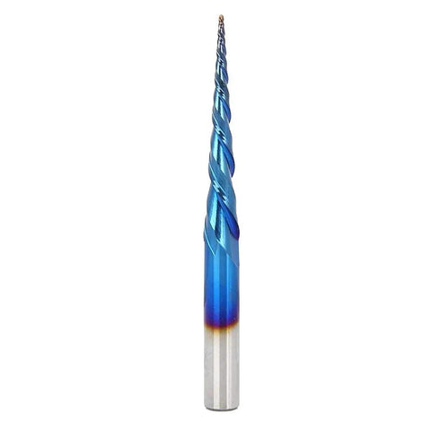 Beast Mode End Mill Premium Tungsten Cemented Carbide 2T Blue Super Hard Coating Milling Cutter R0.5 x 47 x D8 x 85