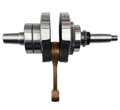 Heavy Duty Crankshaft Assembly With Sealed Bearing Drop Dead Easy Swap Fits XY 500 ATV Quad robust crankshaft close-up view.