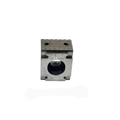 Drop In Ready CNC Fixture Vise With Expansion Clamping Block for Tooth Surface Machining Center, M10 threaded design detail.