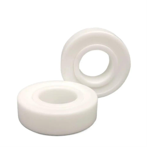 Full Ceramic Zirconia Double Sealed Ball Bearing 6800 10x19x5mm heavy duty white ceramic wheel bushings for bicycles.