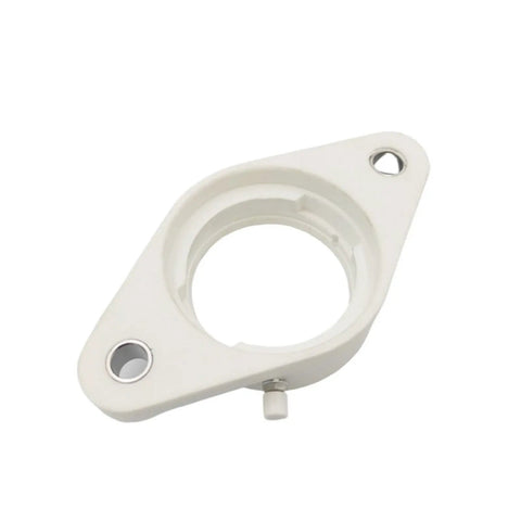Top Shelf Heavy Duty Plastic Nylon Bearing Kit FL204 Series mount, white plastic for quick swap design in automotive repair.
