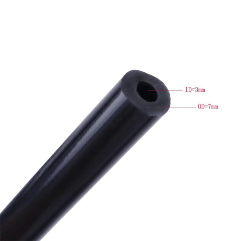 High Temperature Silicone Vacuum Line Tubing Hose One Eighth Inch ID Ten Feet For Auto Use Replacement Turbochargers Durable UV
