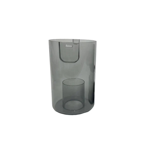 Heavy Duty Dust Cup And Cyclone Assembly For Vacuum Cleaners Compatible With H12 Dual And M12 Wash, clear dustbin side view